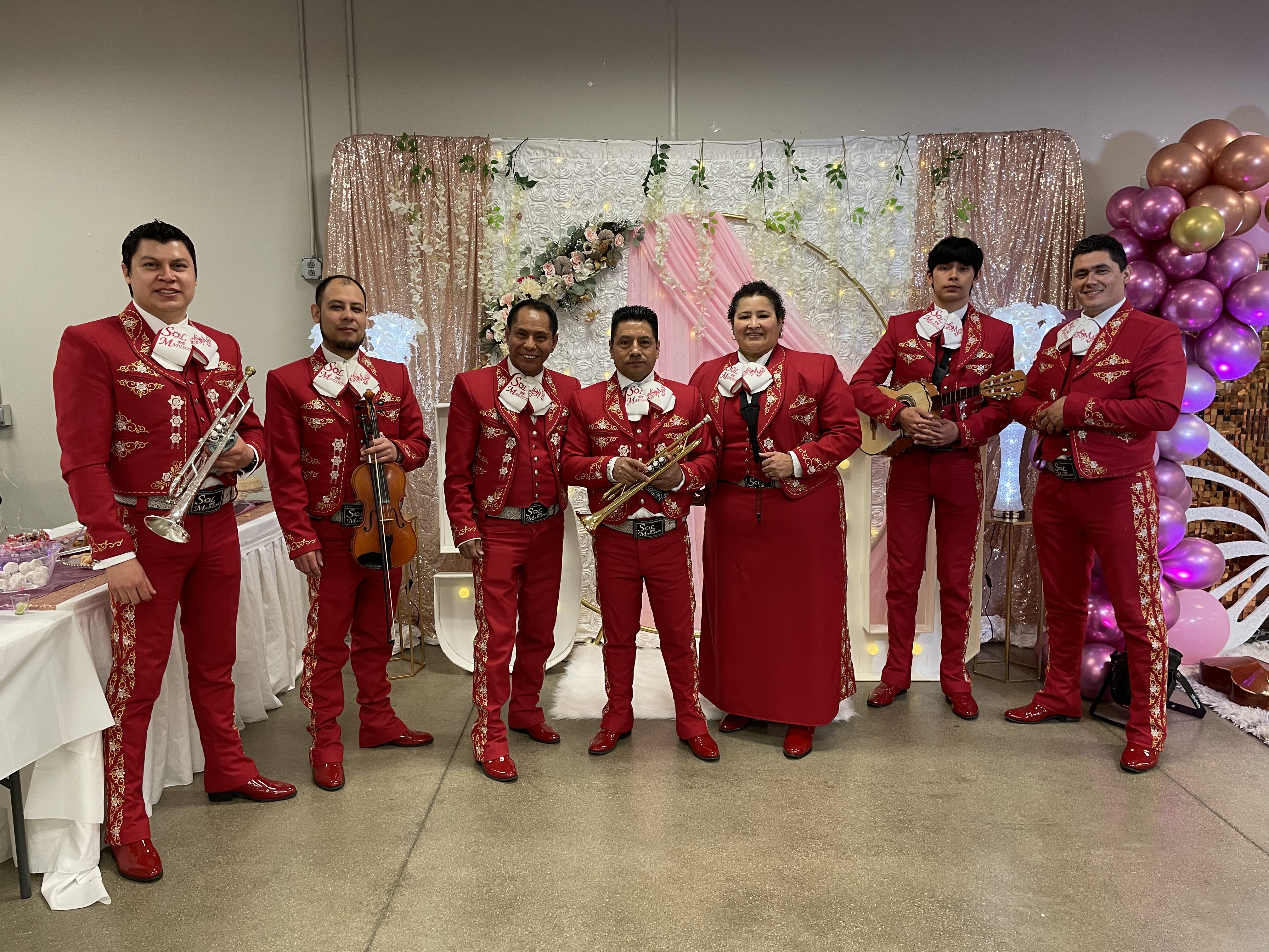 Mariachi Sol de Madison for the Latine Music and Dance Festival in Dane County Libraries hosted by Beyond the Page
