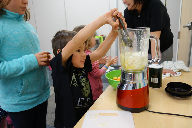 Chef Lily student cooking