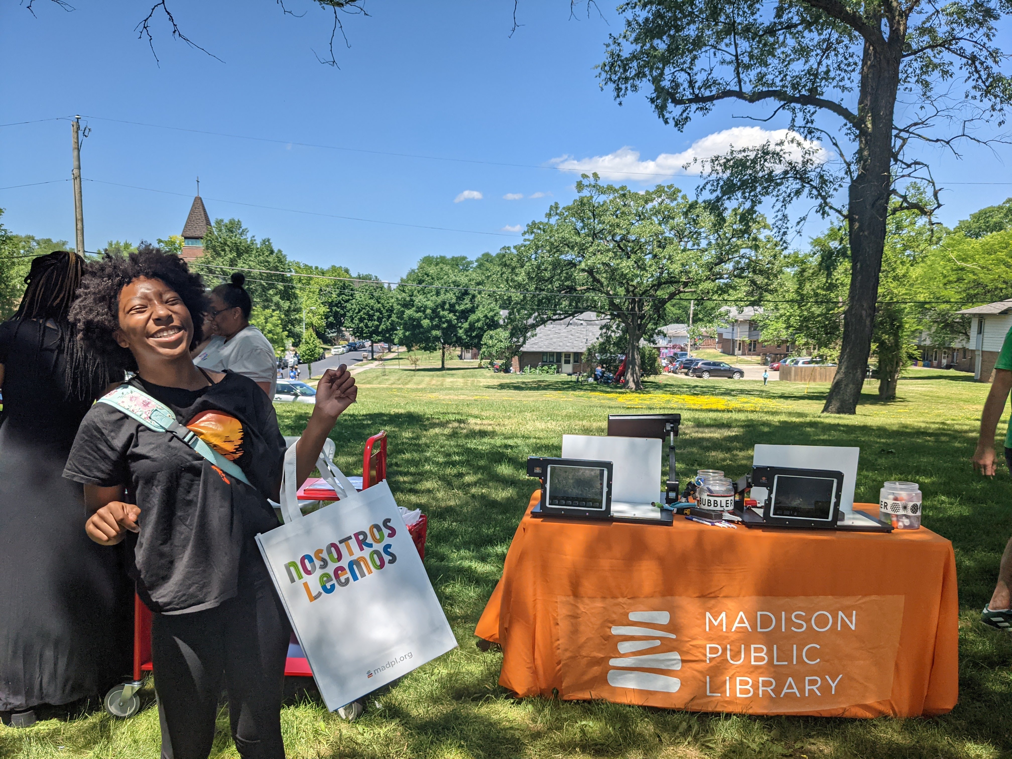 We Read Bag Juneteenth celebration