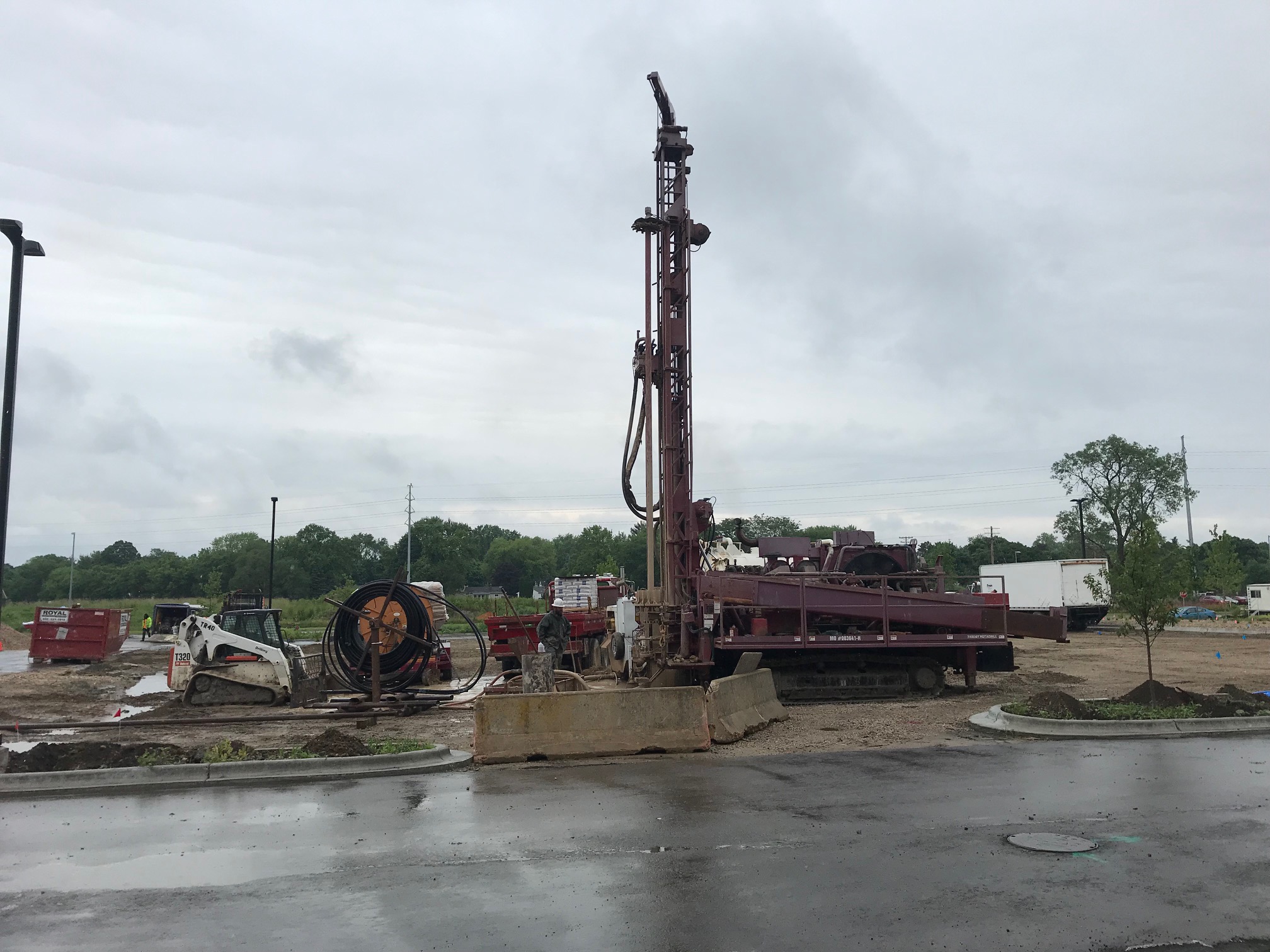 Geothermal system at New Pinney Library