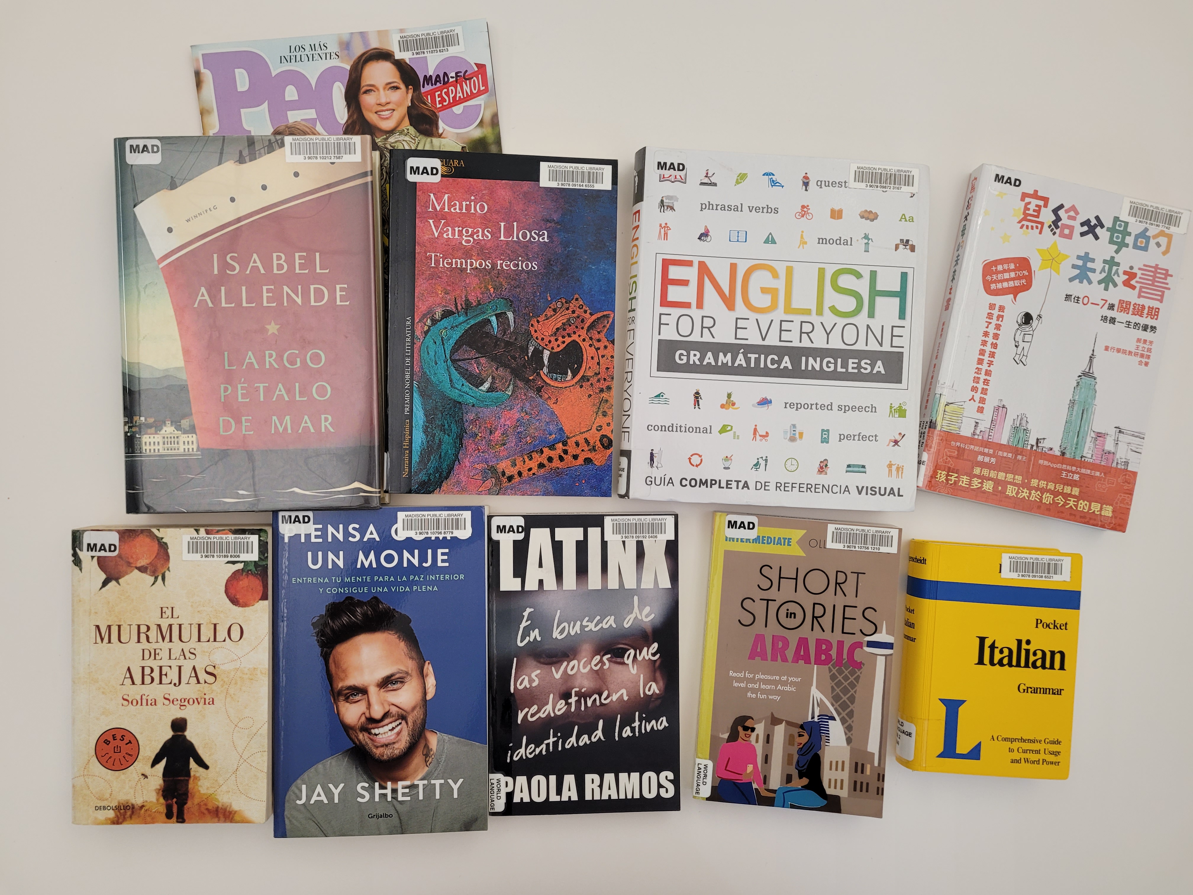 World Languages Collection at Madison Public Library