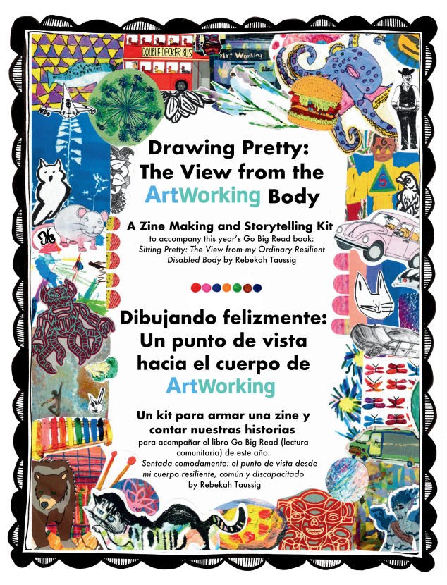 Drawing Pretty Go Big Read Storytelling Maker Kit November 2024 from Madison Public Library and ArtWorking