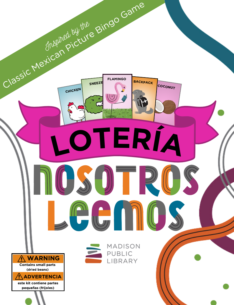 Loteria WE READ at Madison Public Library Winter 2024