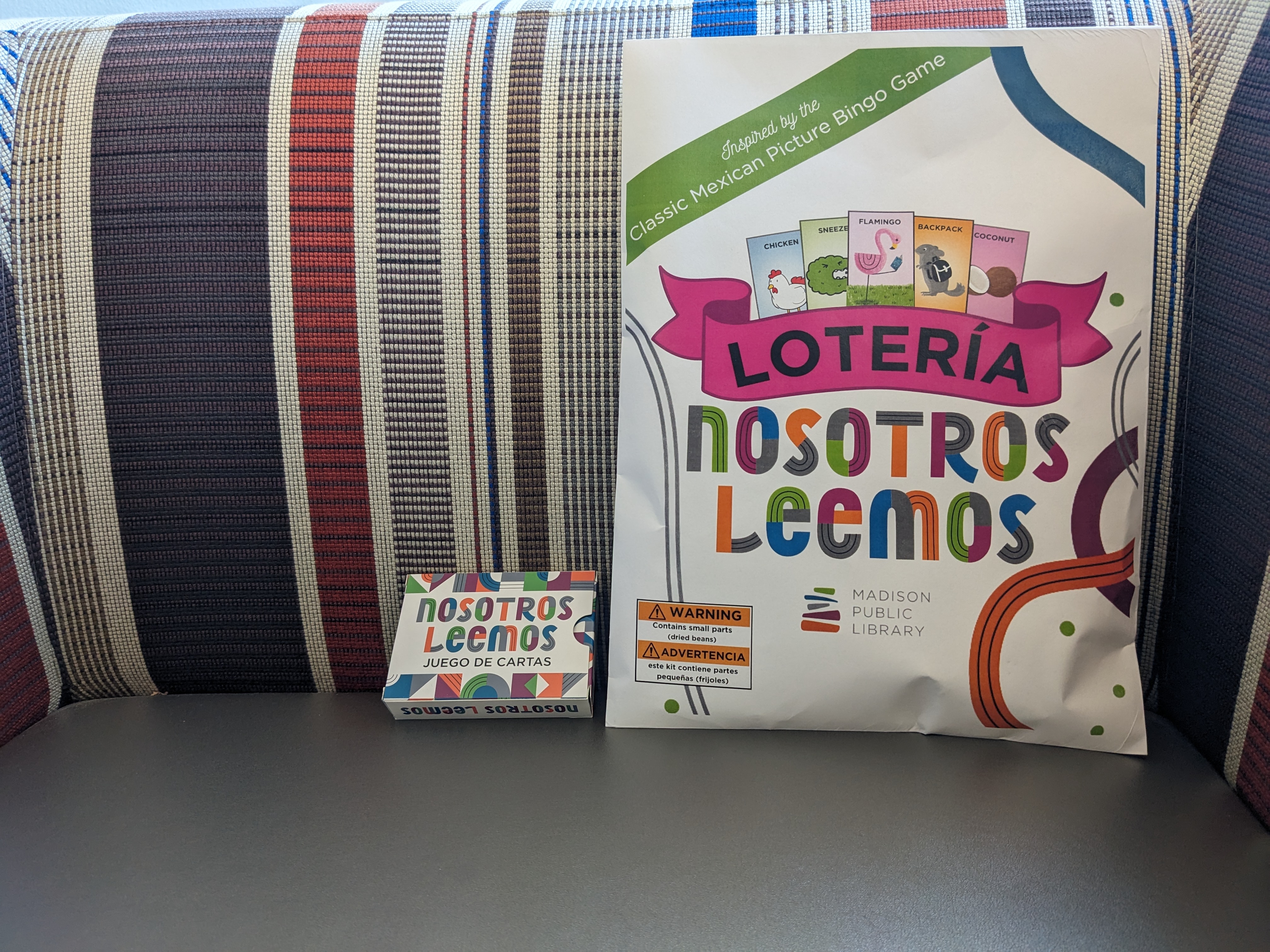 WE READ Loteria Kit Madison Public Library 2024