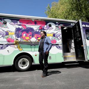 Madison.com Feature: Ricardo at the Dream Bus brings the books