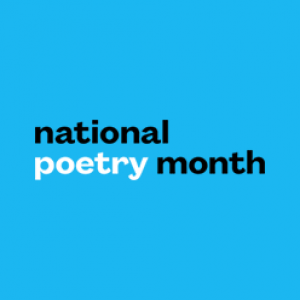 national poetry month wordmark