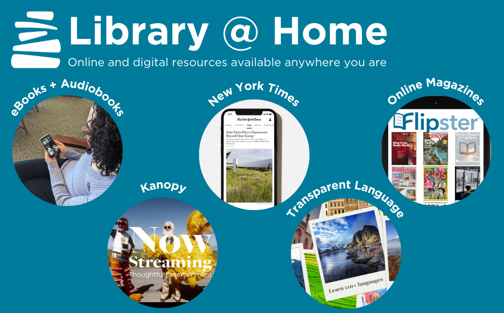 Library @ Home Online and digital resources from Madison Public Library available wherever you are