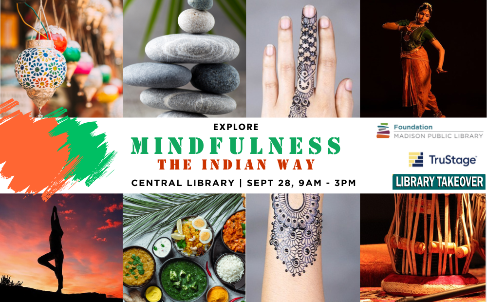 Mindfulness the Indian Way Library Takeover September 28