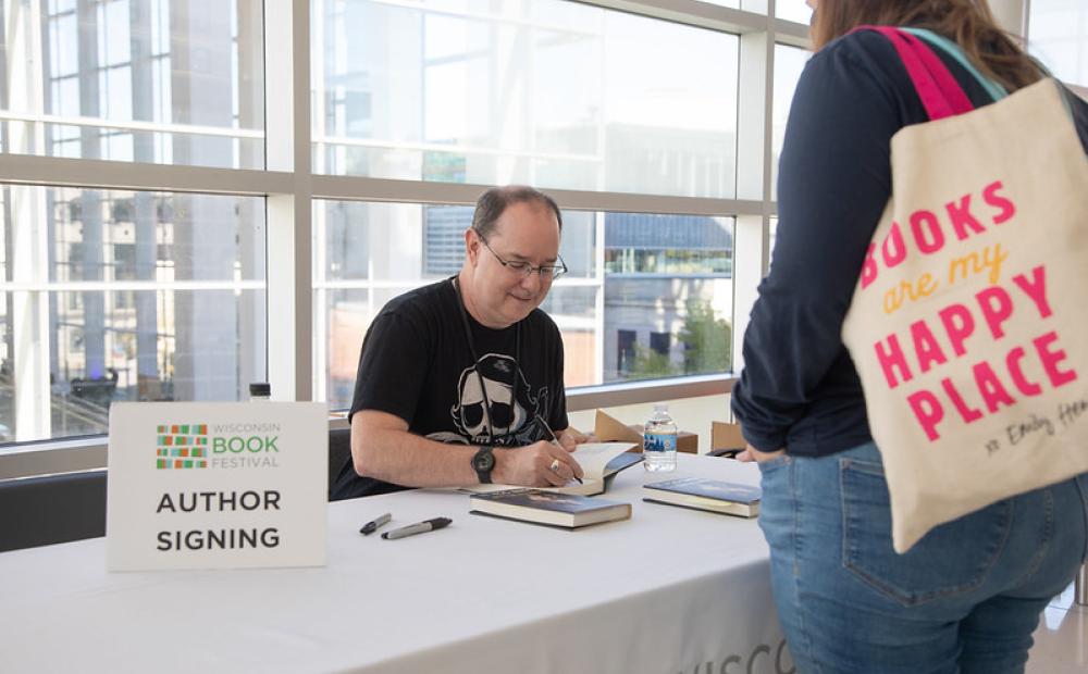 Wisconsin Book Festival 2023 John Scalzi