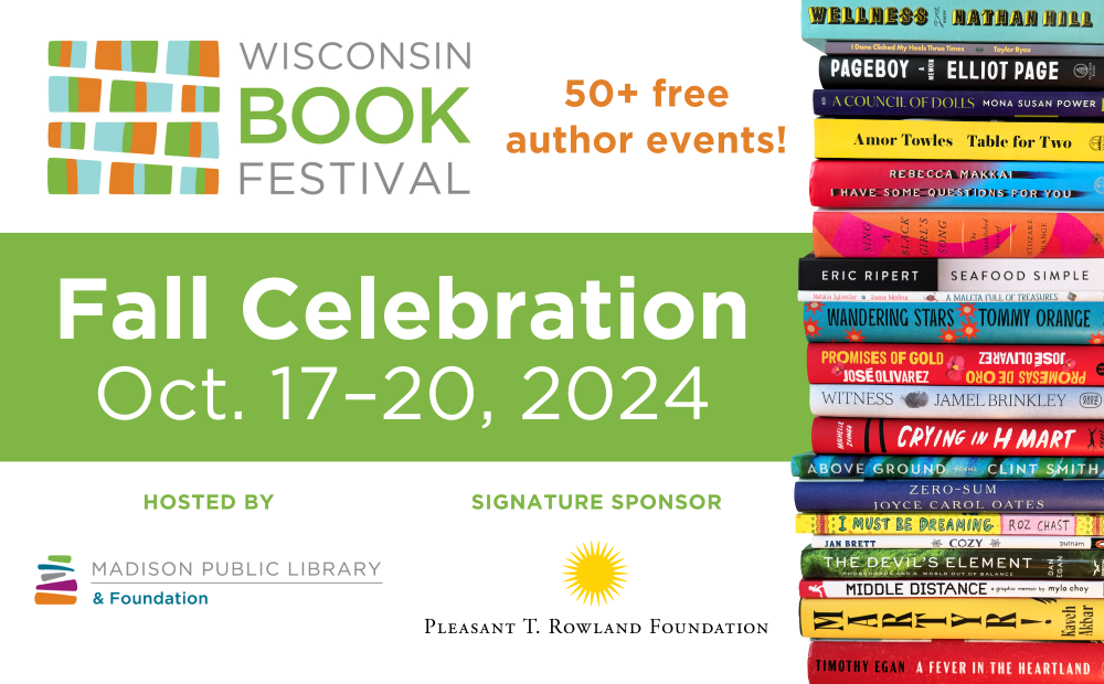 Wisconsin Book Festival Fall Celebration 2024