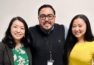 Ze Yang, Enoch Melgarejo, and Holly Chen, Bilingual Community Connectors