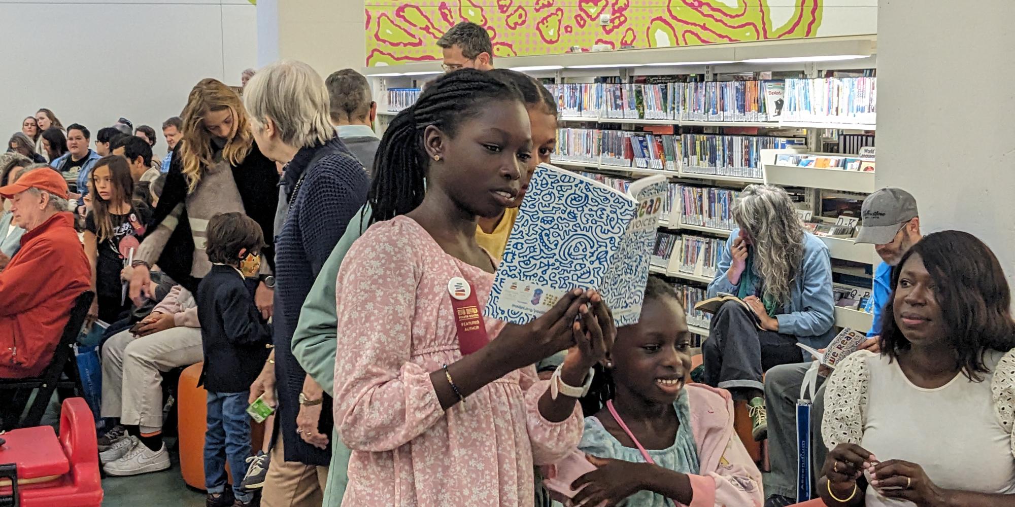 Wisconsin Book Festival Fall Celebration 2024 WE READ Youth Voices Writing Contest Author Reception Youth Voices Anthology family reading anthology