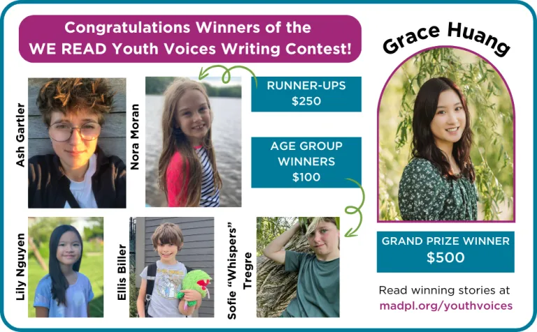 WE READ Youth Voices Writing Contest Winners 2024