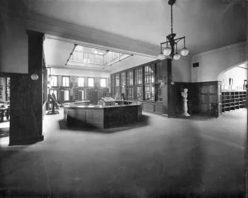 Madison Free Library 2nd floor interior - 206 North Carroll location