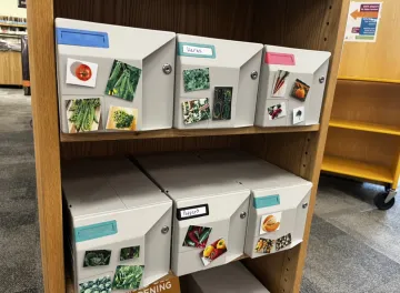 Seed Library at Meadowridge Library Madison Public Library free seeds