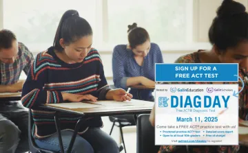 Madison Public Library partners with Galin Education to offer a free diagnostic ACT test to area sophomores in March 2025