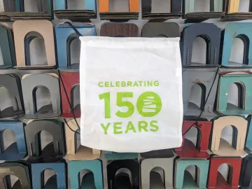 150th Anniversary Drawstring Bag 150 Items Challenge Madison Public Library