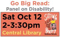 Go Big Read - Panel on Disability