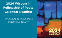 Wisconsin Fellowship of Poets 2024 Calendar Reading at Sequoya Library