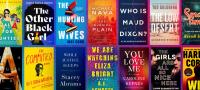 Book covers from Crime Reads article