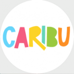 colorful letters spell out Caribu