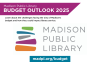 Library Budget Outlook 2025 general graphic